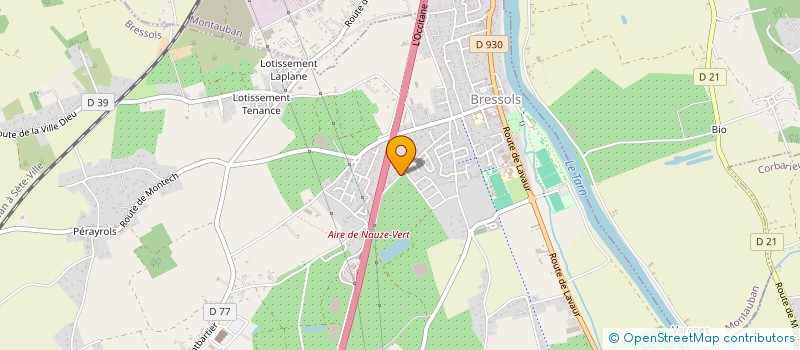 localisation de l'entreprise MADAME MARNY REYES  BRESSOLS