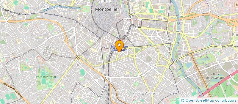 localisation de l'entreprise MADAME MAROI BENJA à MONTPELLIER