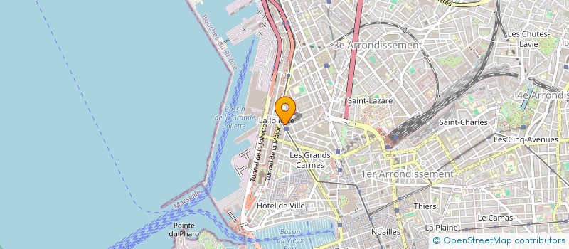 localisation de l'entreprise MADAME MAROUA BENLAMRI à MARSEILLE