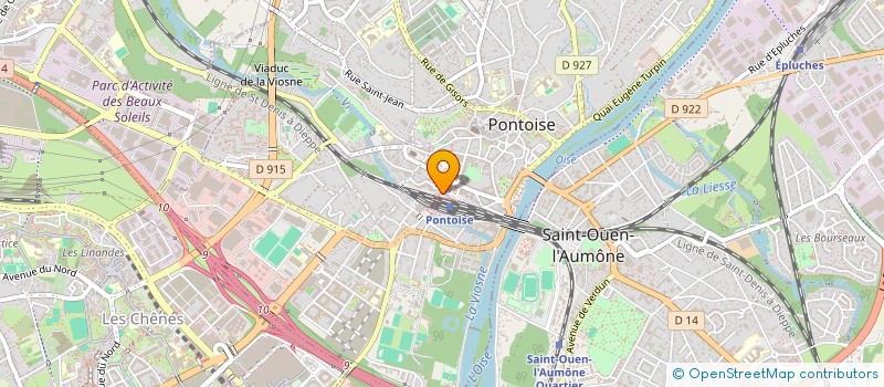 localisation de l'entreprise MADAME MAROUA BOULAHCHICHE à PONTOISE