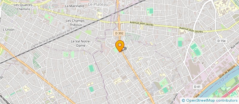 localisation de l'entreprise MADAME MAROUA CHEBLI à BEZONS