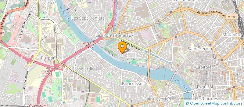 localisation de l'entreprise MADAME MAROUA EL HAJJAM à TOULOUSE