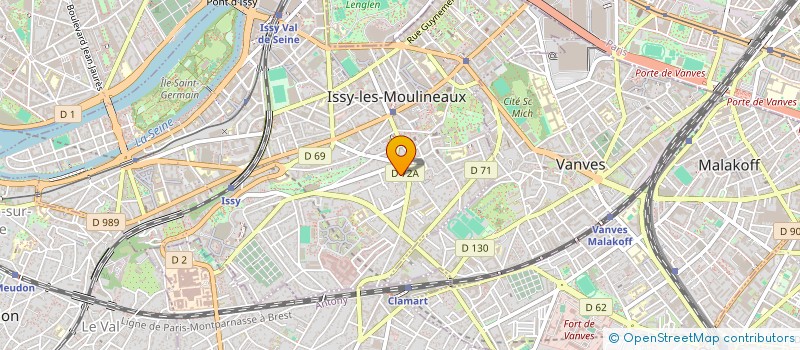 localisation de l'entreprise MADAME MAROUA FAKIR à ISSY-LES-MOULINEAUX