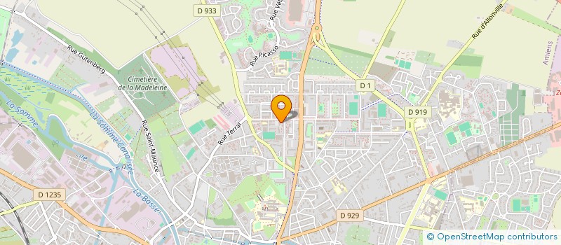 localisation de l'entreprise MADAME MAROUA GHALI  AMIENS