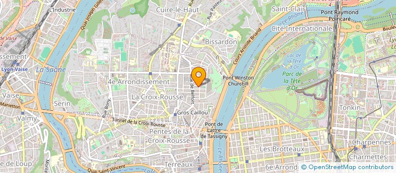 localisation de l'entreprise MADAME MAROUA GMATI  LYON