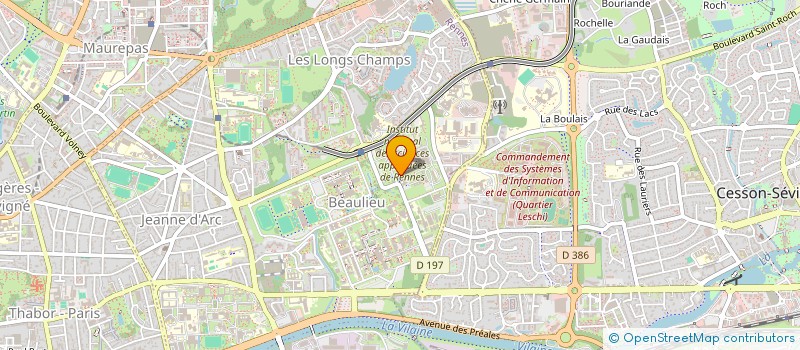 localisation de l'entreprise MADAME MAROUA MEJJATI  RENNES