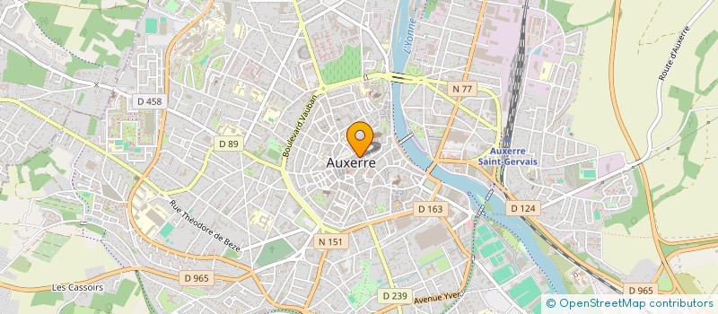 localisation de l'entreprise MADAME MAROUA MOUSSI à AUXERRE