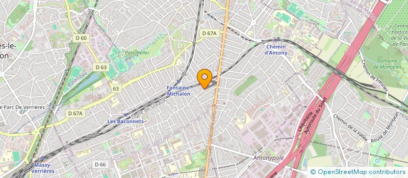 localisation de l'entreprise MADAME MAROUA SEKSAOUI à ANTONY