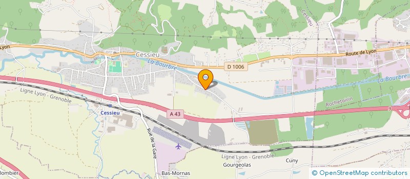 localisation de l'entreprise MADAME MAROUKA MESRATA  CESSIEU