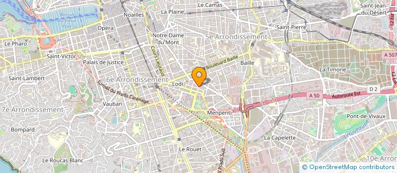 localisation de l'entreprise MADAME MAROUSSIA DUCEPT à MARSEILLE
