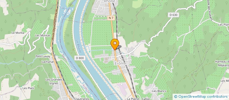 localisation de l'entreprise MADAME MAROUSSIA PEYRAUD  EROME