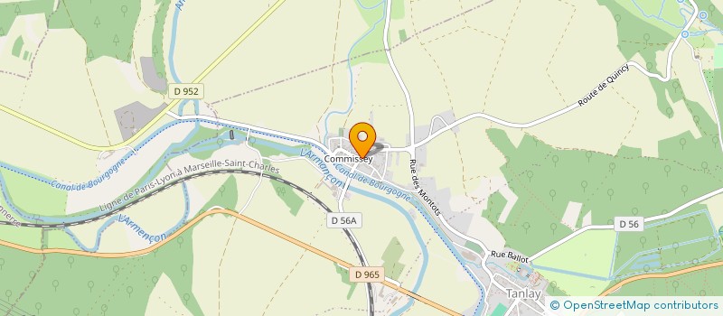 localisation de l'entreprise MADAME MARQUERITE BOUC  TANLAY