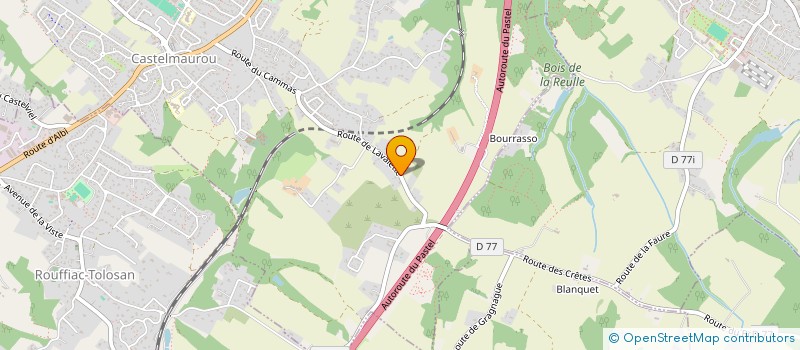 localisation de l'entreprise MADAME MARRELENE RODRIGUES  CASTELMAUROU