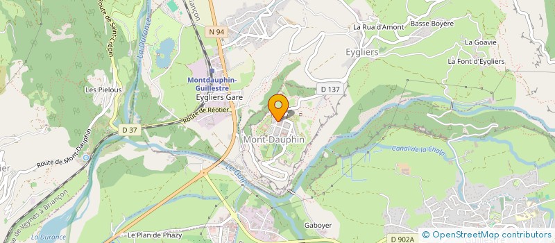 localisation de l'entreprise MADAME MARRIELLE ROS  MONT-DAUPHIN