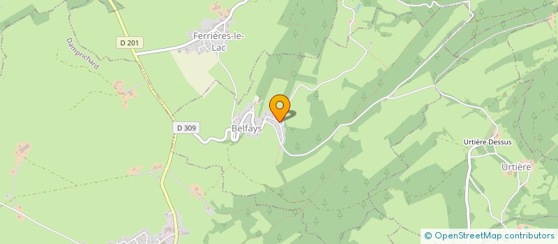 localisation de l'entreprise MADAME MARRY-ILHEM BADEREDDINE  COUR-SAINT-MAURICE