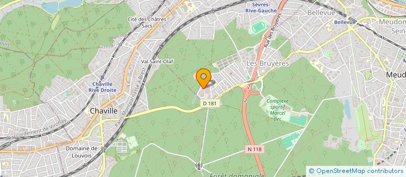 localisation de l'entreprise MADAME MARSELA LOVERDOU TACHAN  SEVRES