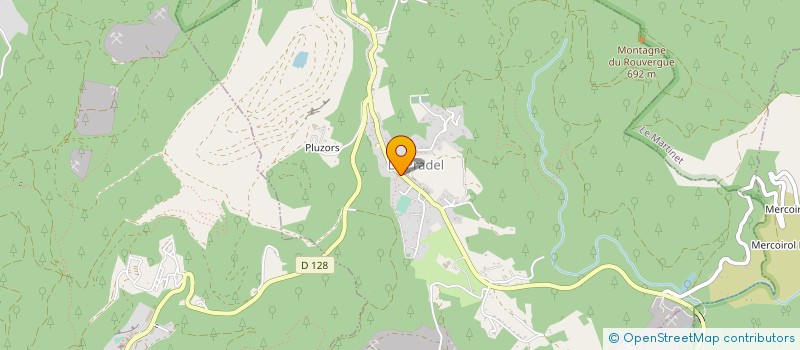 localisation de l'entreprise MADAME MARSOLLIER MUNIER  LAVAL-PRADEL