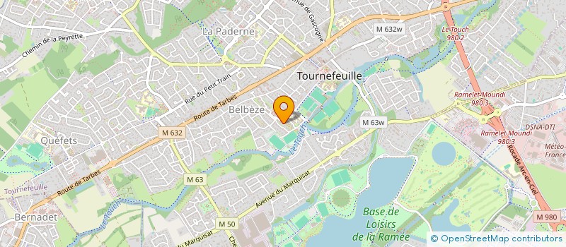 localisation de l'entreprise MADAME MARTA BALPARDA  TOURNEFEUILLE