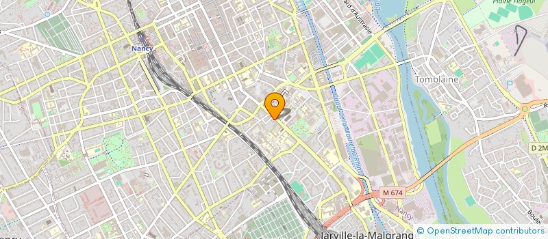 localisation de l'entreprise MADAME MARTA BONAVILA SANCHEZ  NANCY