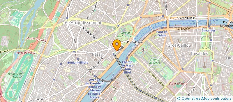 localisation de l'entreprise MADAME MARTA CASAGOLDA ARROYO  PARIS