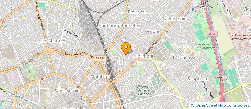localisation de l'entreprise MADAME MARTA CHAVES  TOULOUSE