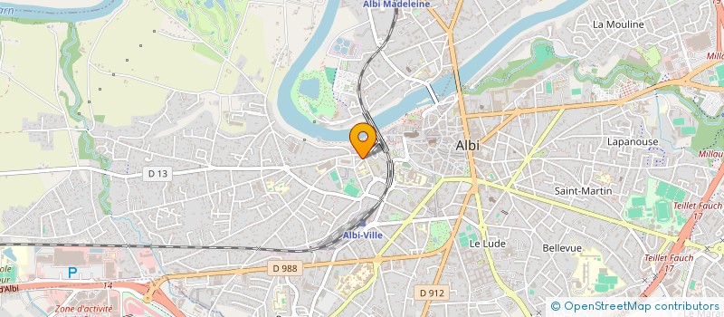 localisation de l'entreprise MADAME MARTA FERNANDES à ALBI