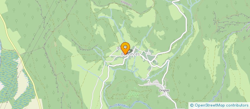 localisation de l'entreprise MADAME MARTA FRATCZAK  BENONCES