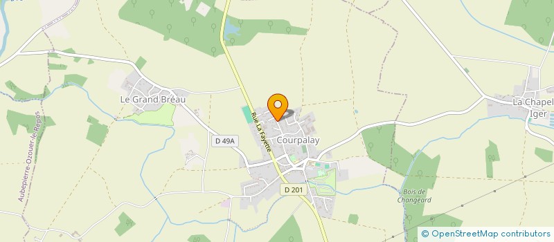 localisation de l'entreprise MADAME MARTA GASPAR DE ABREU  COURPALAY