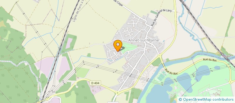 localisation de l'entreprise MADAME MARTA GAWLIK  ANNET-SUR-MARNE