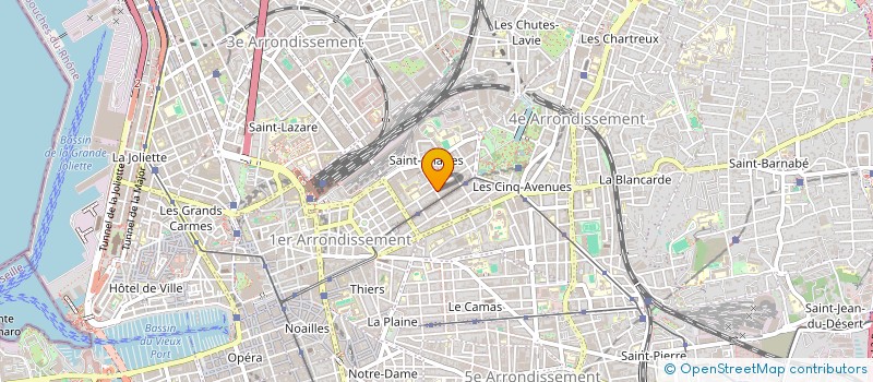 localisation de l'entreprise MADAME MARTA GRIJALVA à MARSEILLE