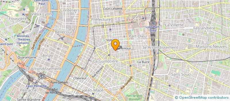 localisation de l'entreprise MADAME MARTA GUTIERREZ à LYON