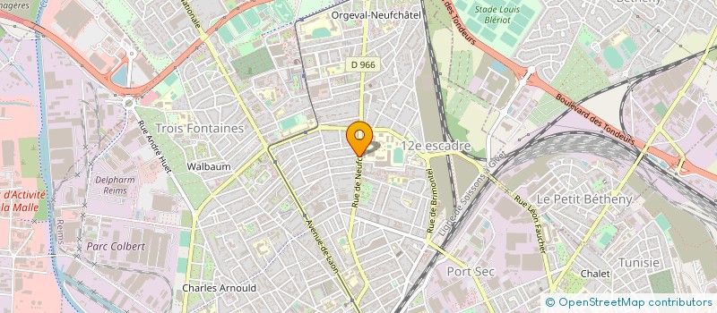 localisation de l'entreprise MADAME MARTA KAJDA  REIMS