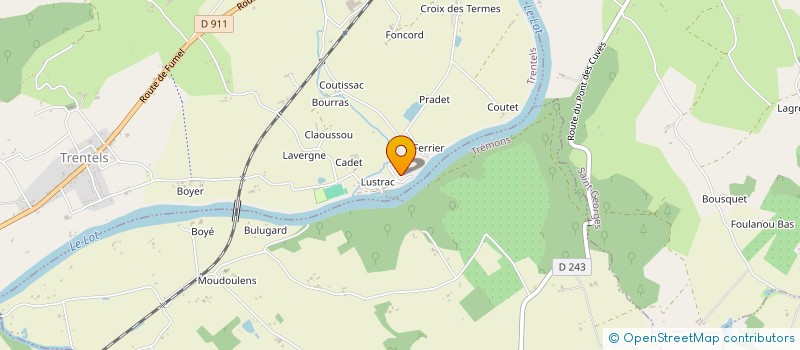 localisation de l'entreprise MADAME MARTA KONOPACKA  TRENTELS