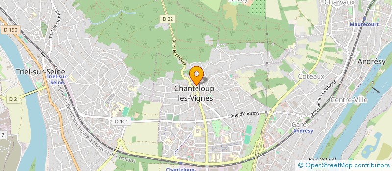 localisation de l'entreprise MADAME MARTA KRAWCZYK à CHANTELOUP-LES-VIGNES