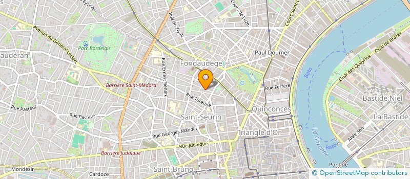 localisation de l'entreprise MADAME MARTA LIPIEC à BORDEAUX
