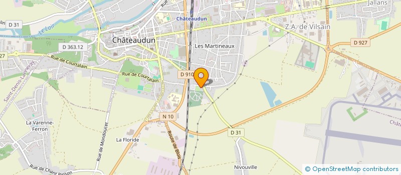 localisation de l'entreprise MADAME MARTA MAGRANER MAYA à CHATEAUDUN