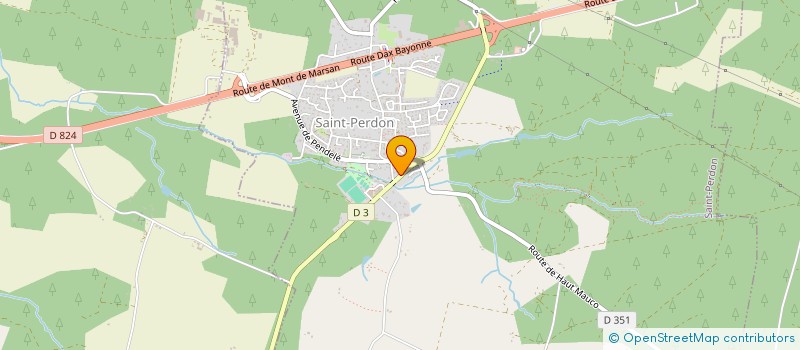 localisation de l'entreprise MADAME MARTA MARTA REBULLIDA VELA  SAINT-PERDON