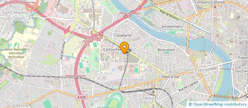 localisation de l'entreprise MADAME MARTA MORIANO NUNEZ à TOULOUSE