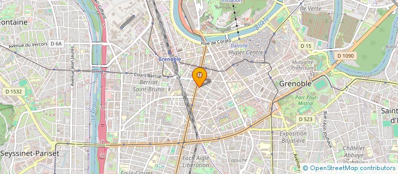 localisation de l'entreprise MADAME MARTA ORRU  GRENOBLE