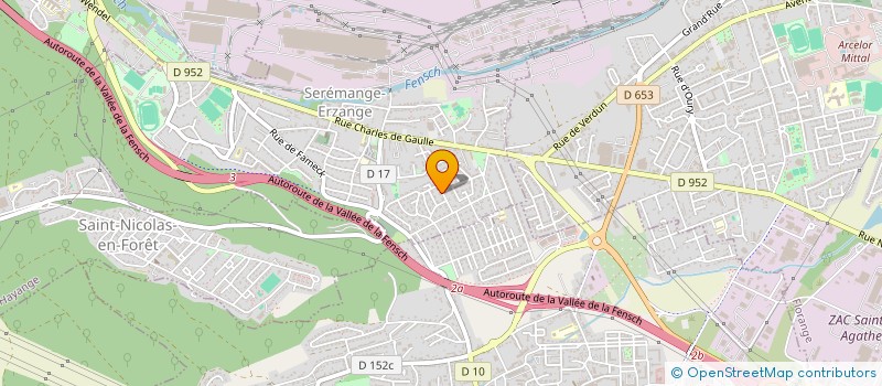 localisation de l'entreprise MADAME MARTA PARDO PELEGRIN  SEREMANGE-ERZANGE