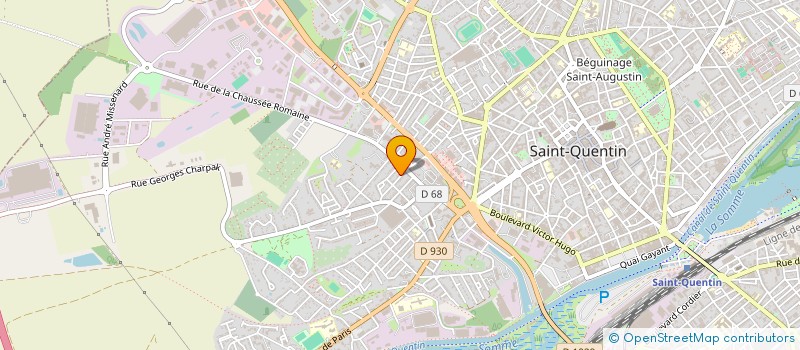 localisation de l'entreprise MADAME MARTA PINTO FELIX à SAINT-QUENTIN