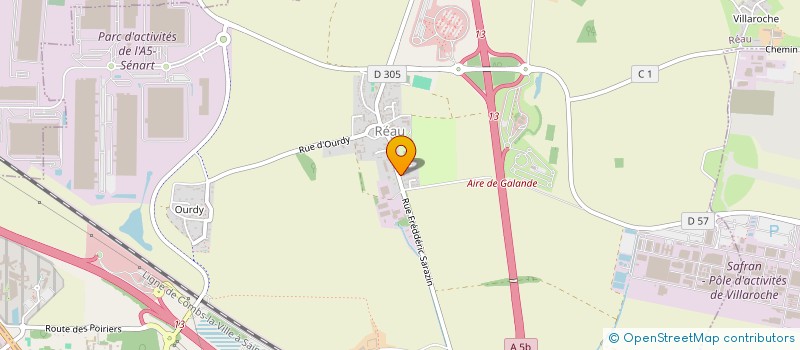 localisation de l'entreprise MADAME MARTA POPULO DA CRUZ DA SILVA  REAU