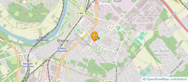 localisation de l'entreprise MADAME MARTA ROSOCHACKA  ERAGNY