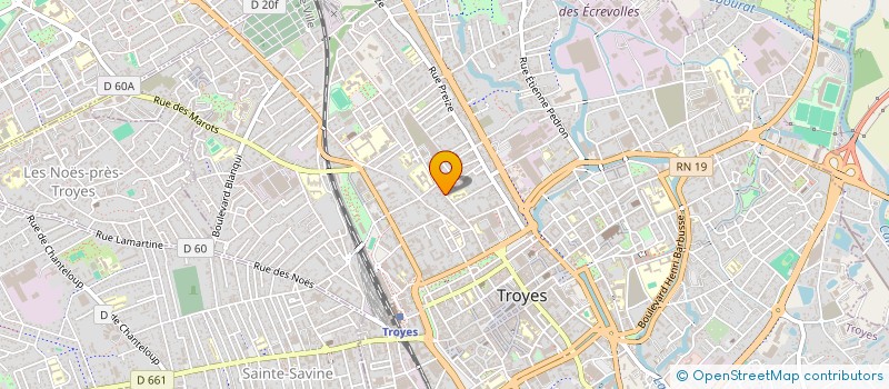 localisation de l'entreprise MADAME MARTA ROSSIT à TROYES