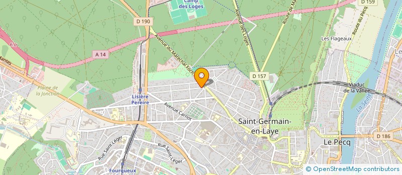 localisation de l'entreprise MADAME MARTA SAADA  SAINT-GERMAIN-EN-LAYE