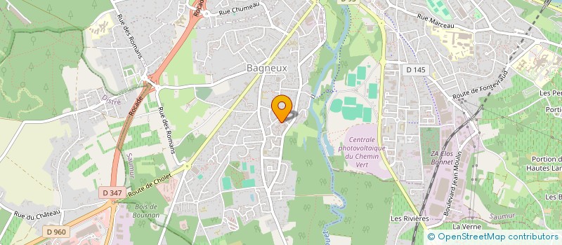 localisation de l'entreprise MADAME MARTA SZYMACZEK  SAUMUR