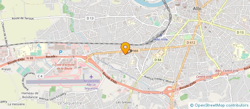 localisation de l'entreprise MADAME MARTA UBACH ROYO à ALBI