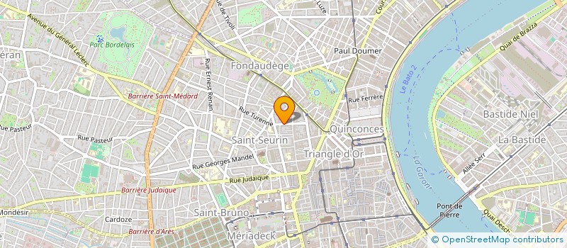 localisation de l'entreprise MADAME MARTA URBANCZYK  BORDEAUX