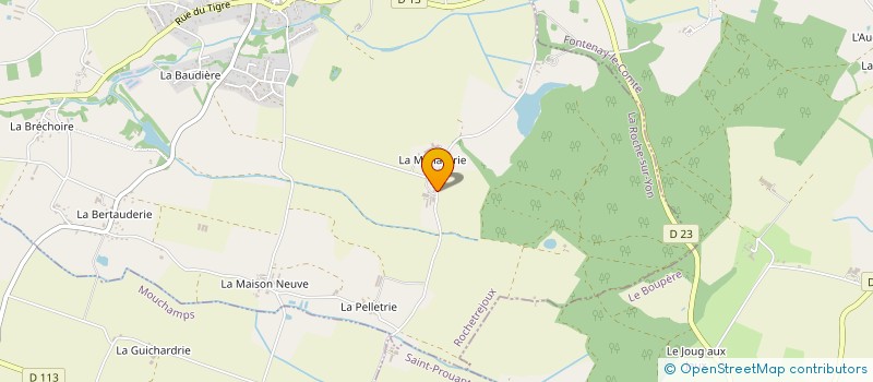 localisation de l'entreprise MADAME MARTA WALDER  ROCHETREJOUX