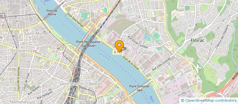 localisation de l'entreprise MADAME MARTE YAKITE SPORNY à BORDEAUX